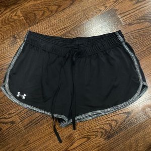 Womens Under Armor Black Shorts